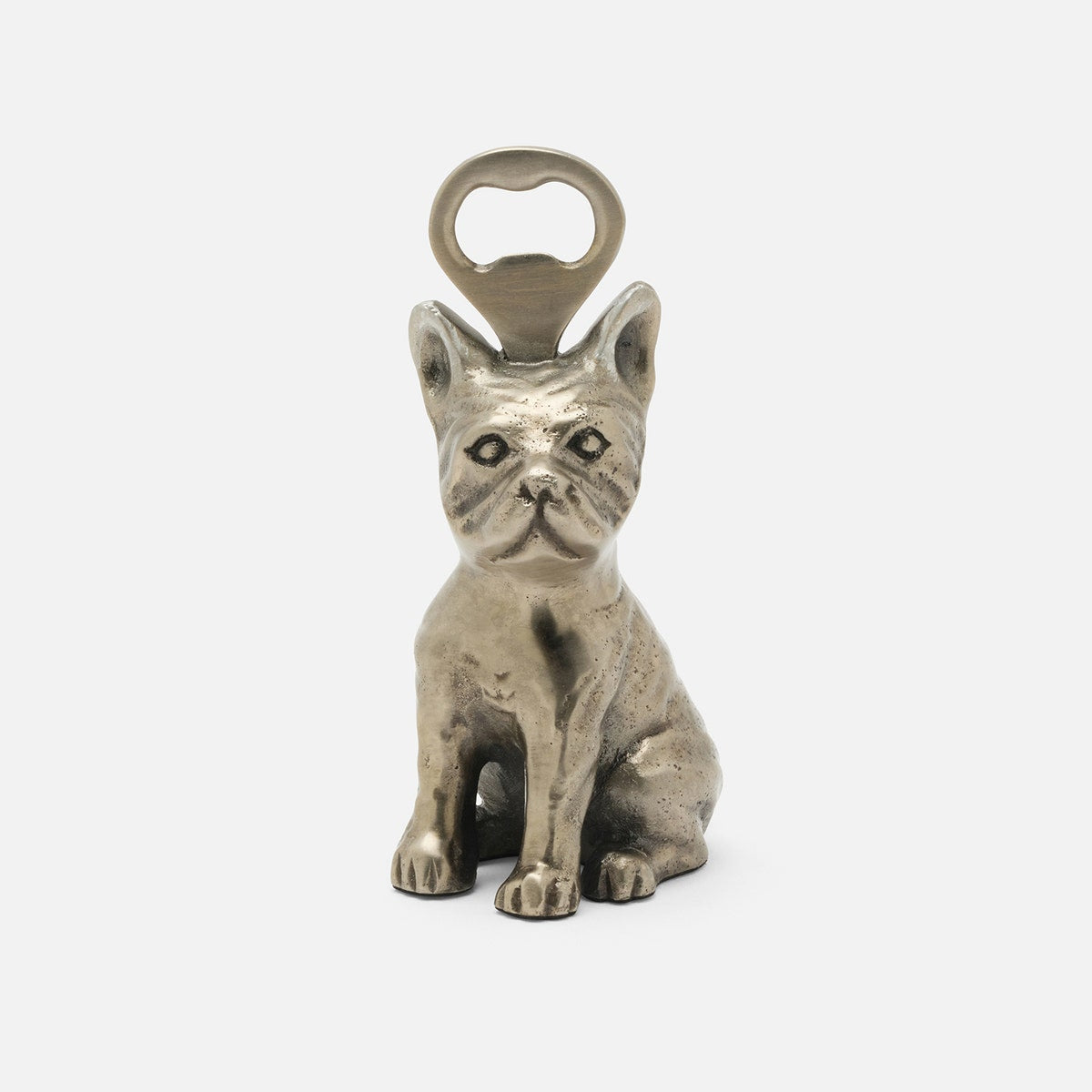Cosette Antique Pewter French Bulldog Bottle Opener Metal Pack/3