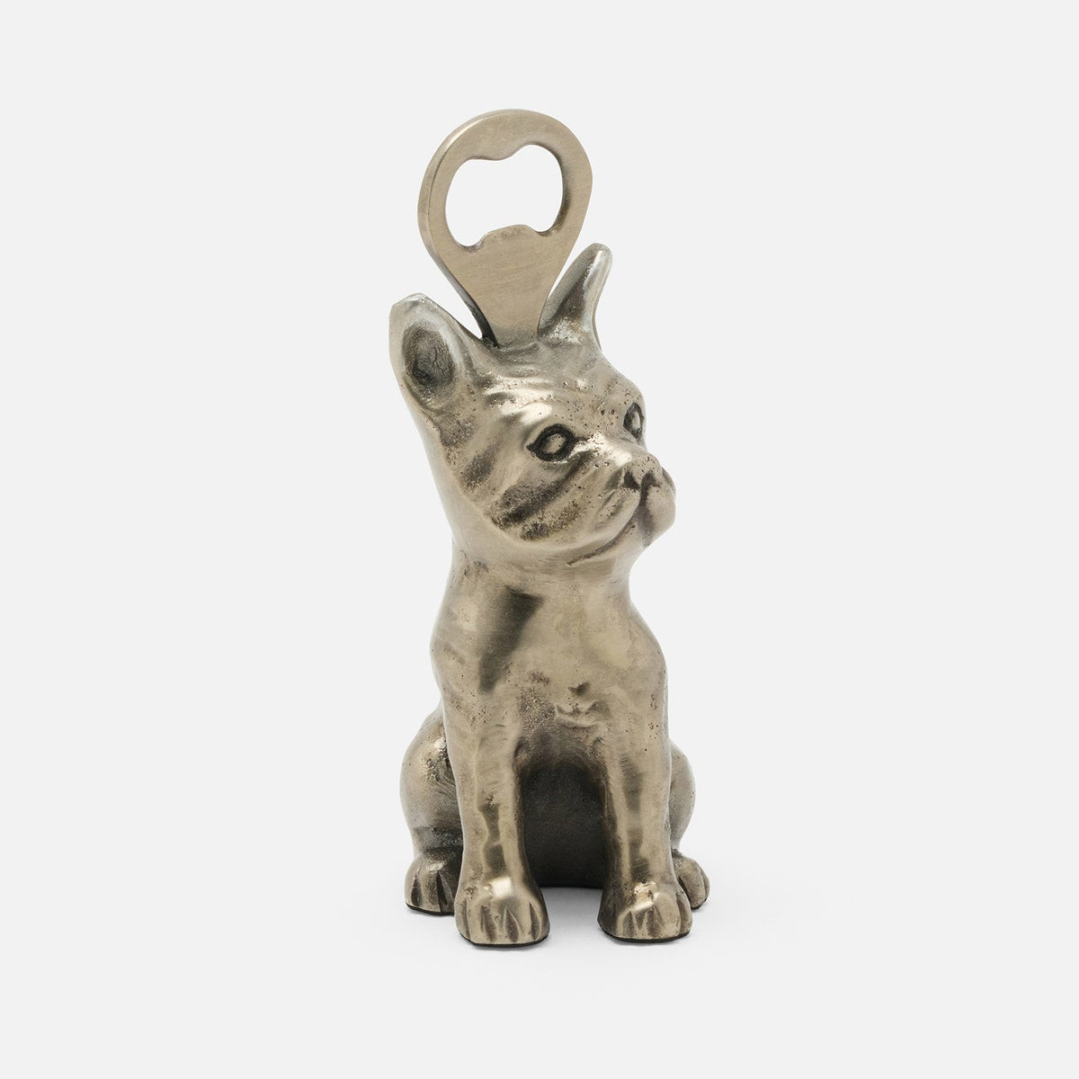Cosette Antique Pewter French Bulldog Bottle Opener Metal Pack/3