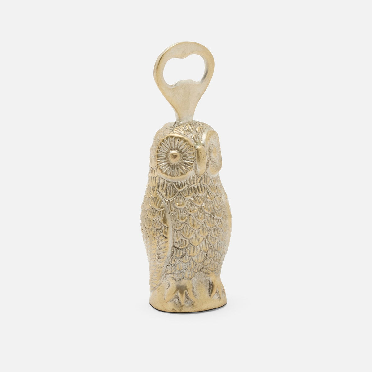 Marvin Tarnished Silver Owl Bottle Opener Metal Pack/3