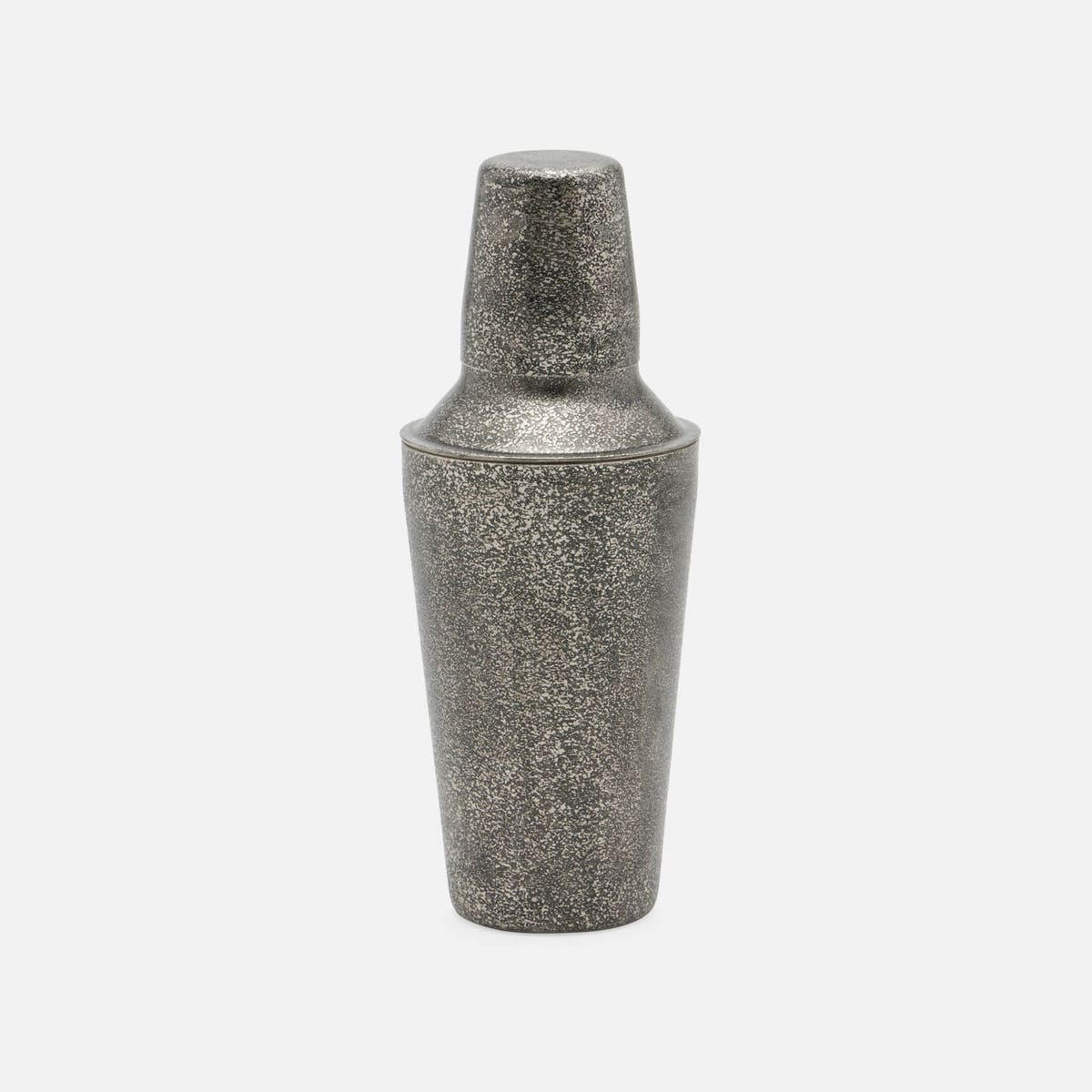 Zaxton, Pewter, Cocktail Shaker, Acid Etching