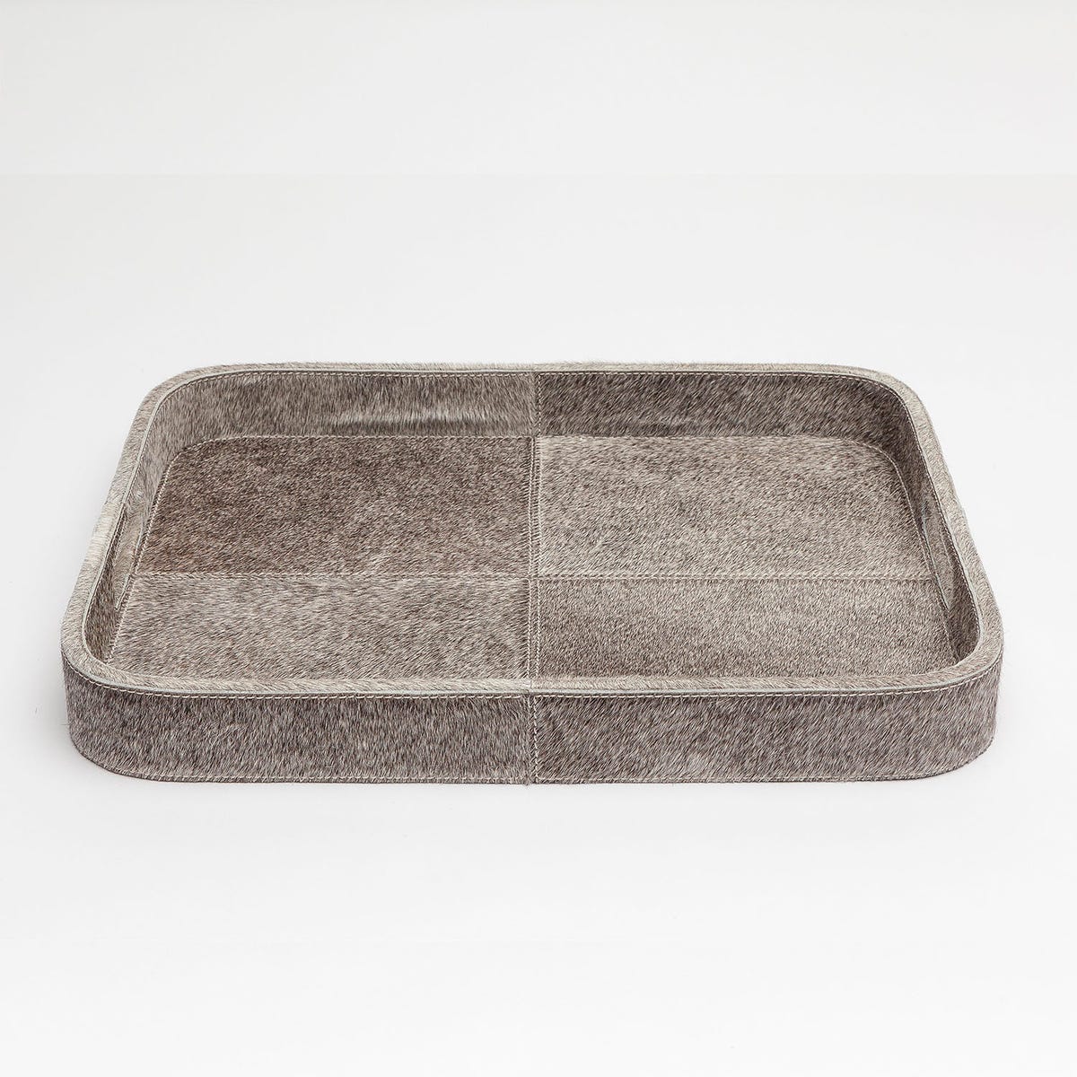 Browmley Gray Tray Rr Hair-On-Hide