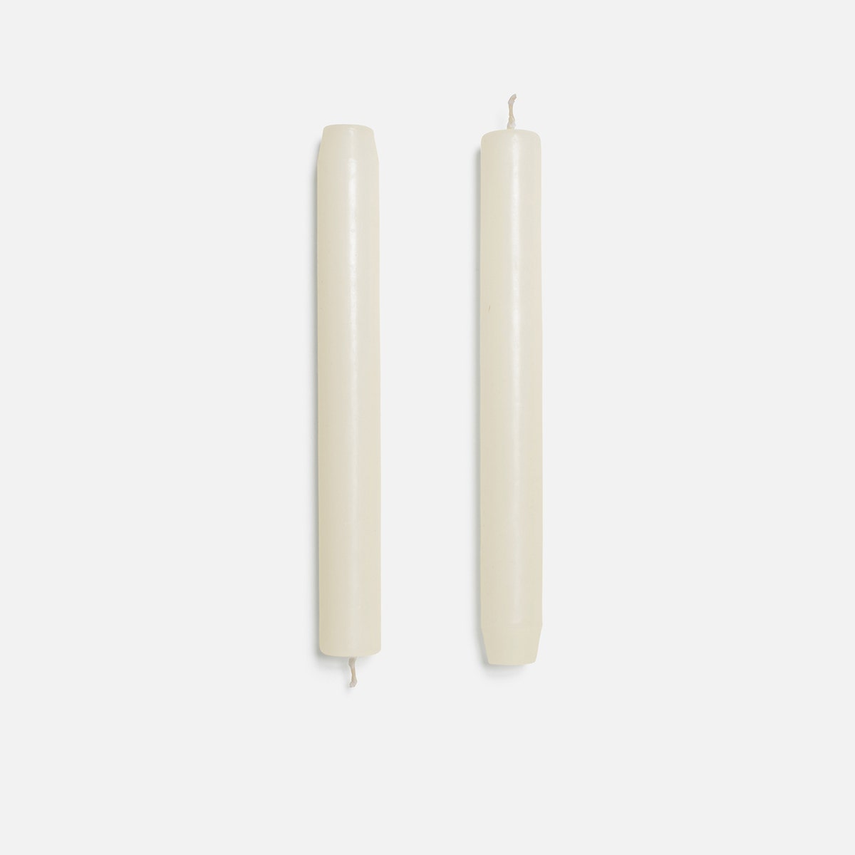 8" Taper Candles Ivory Boxed Set Of 6