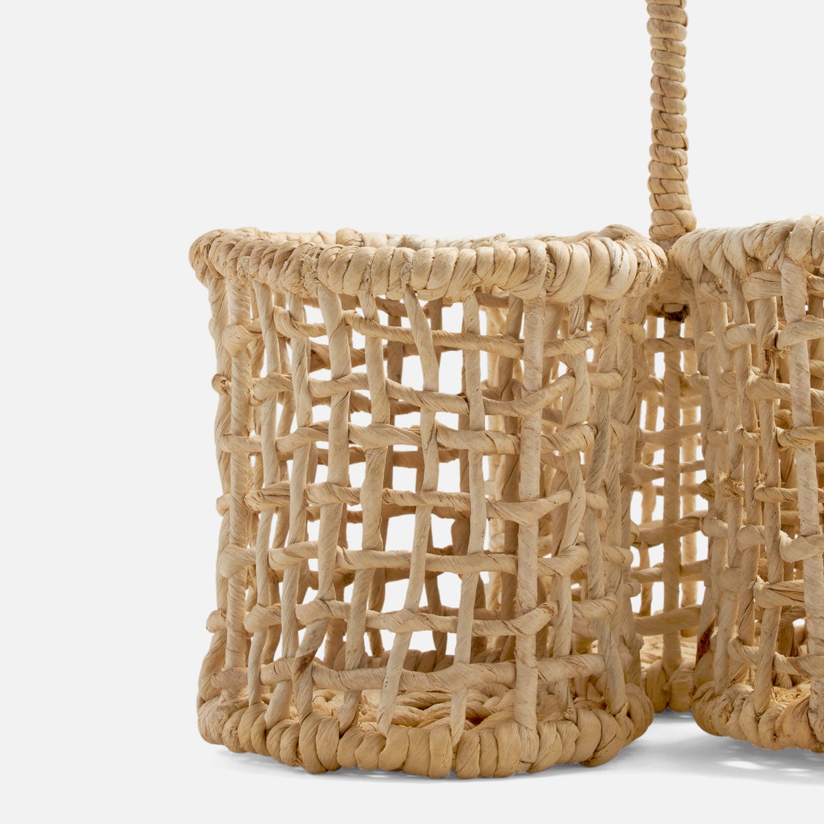 Ericson Bleached Wine Caddy Banana Bark