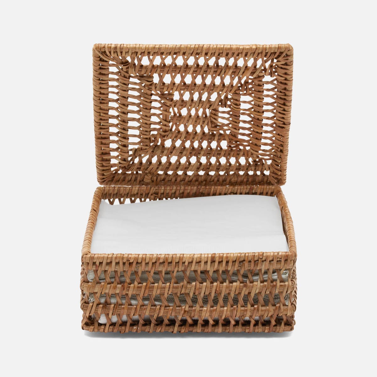 Carly Natural Luncheon Napkin Holder Rattan