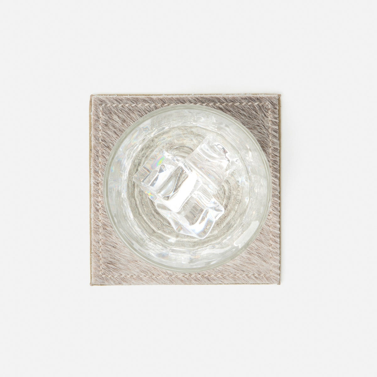 Tanner Gray Square Coasters Boxed Set Of 4