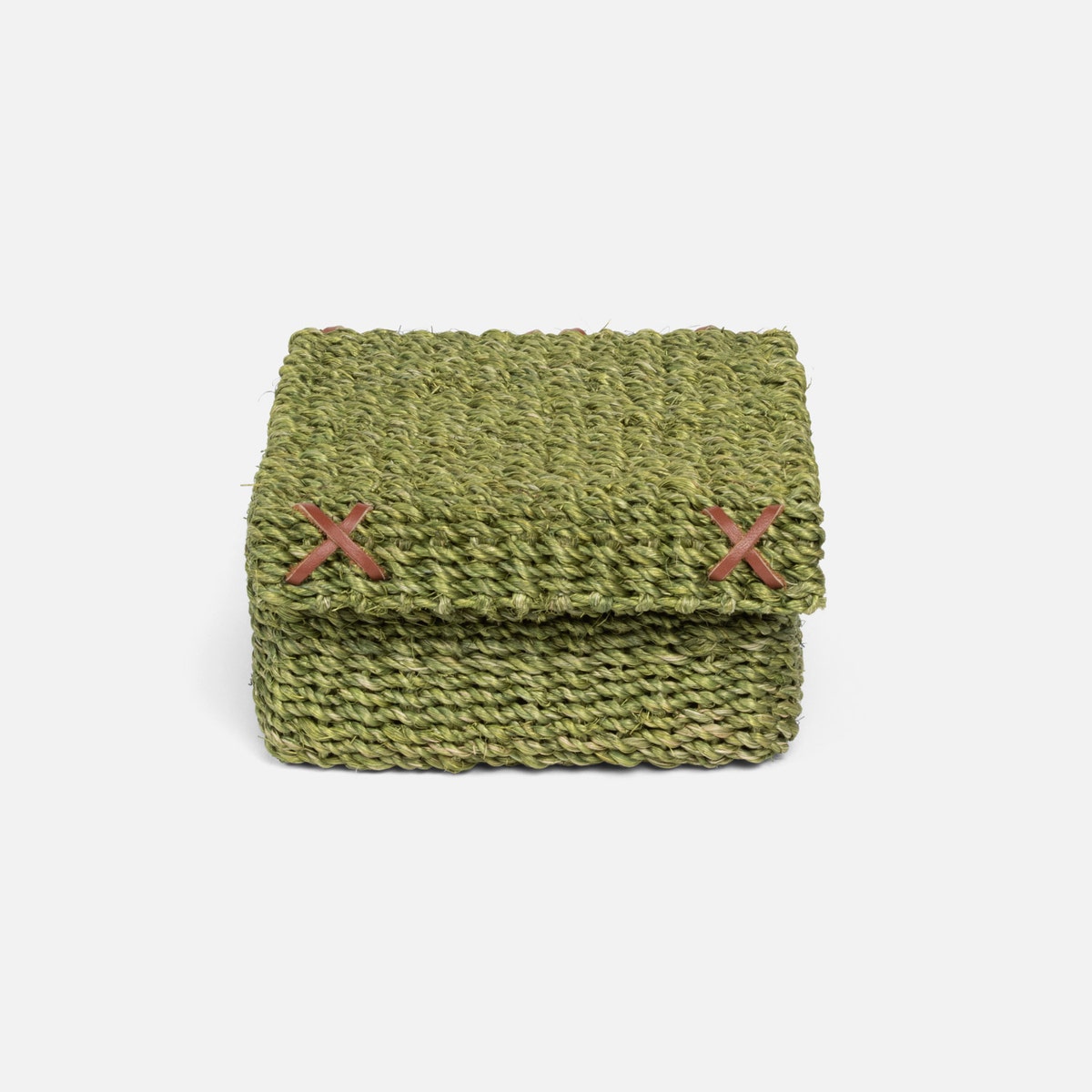 Voru Green Cocktail Napkin Holder Abaca Fiber Pack/2