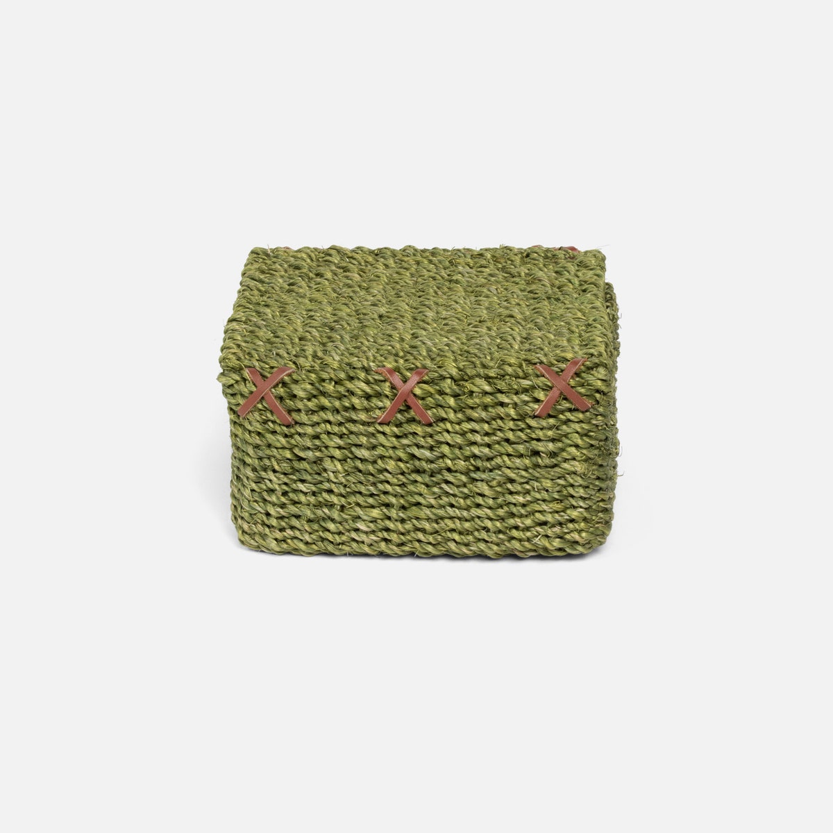 Voru Green Cocktail Napkin Holder Abaca Fiber Pack/2