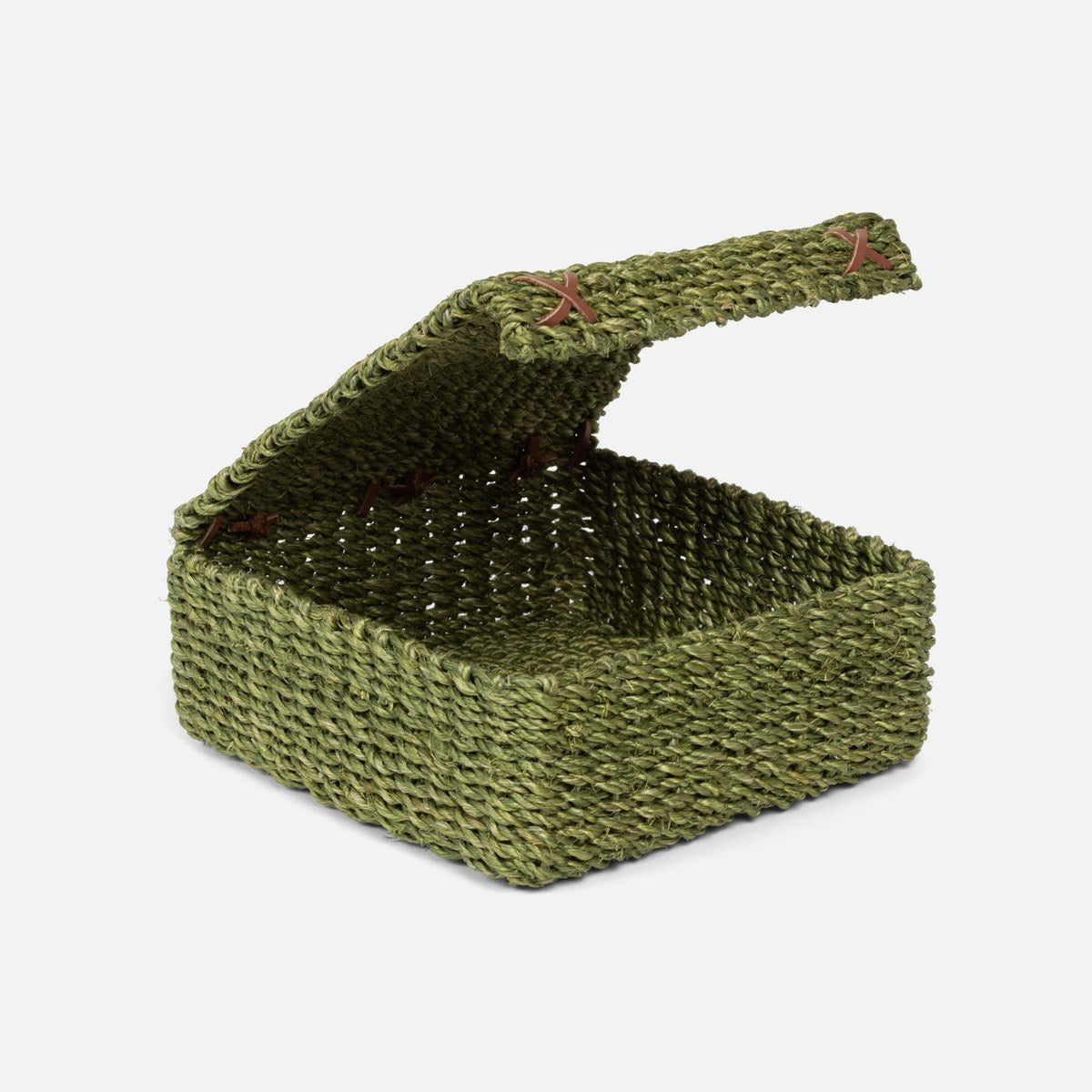 Voru Green Luncheon Napkin Holder Abaca Fiber Pack/2