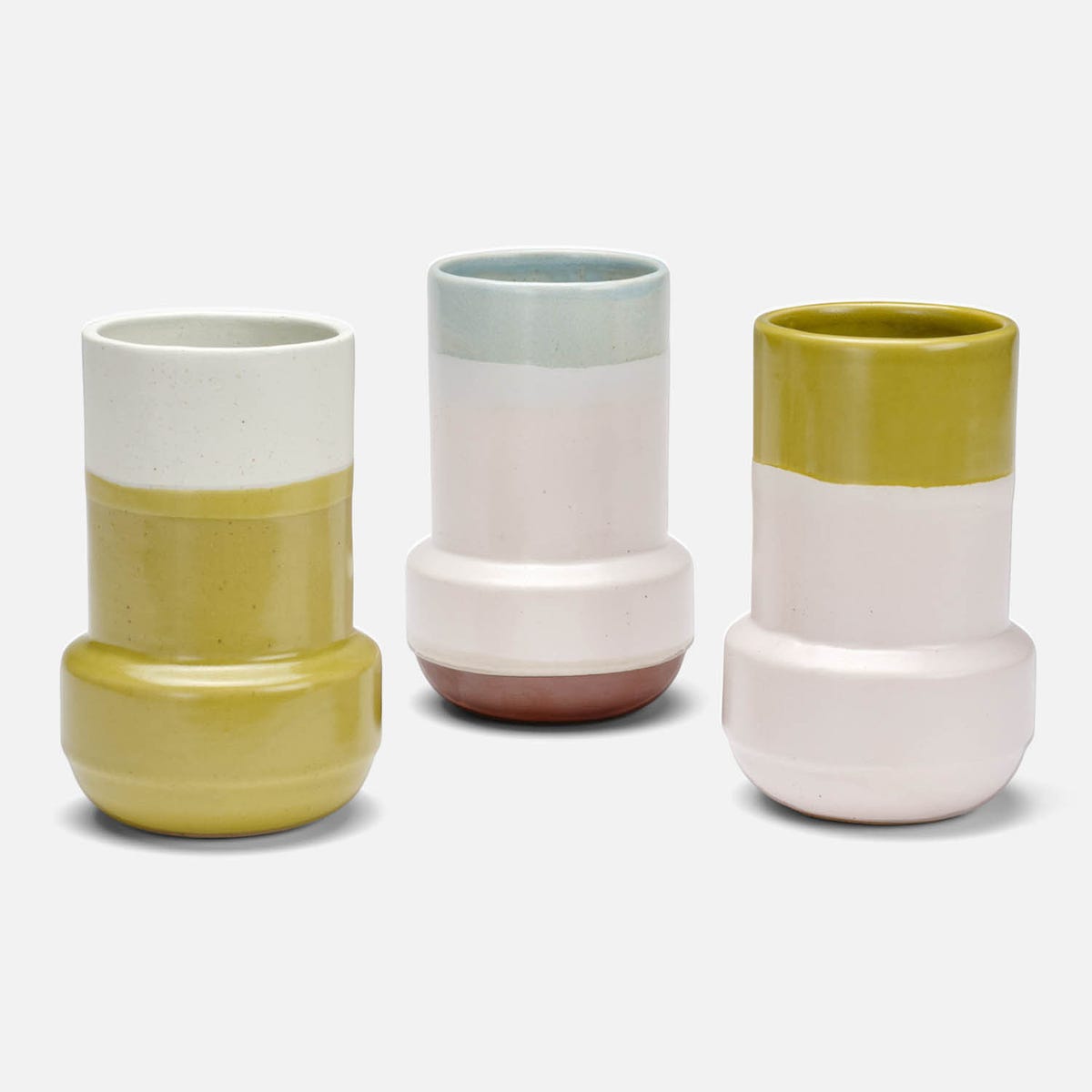 Iona, Multi Colors, Vase, Stoneware, Small, Set/3