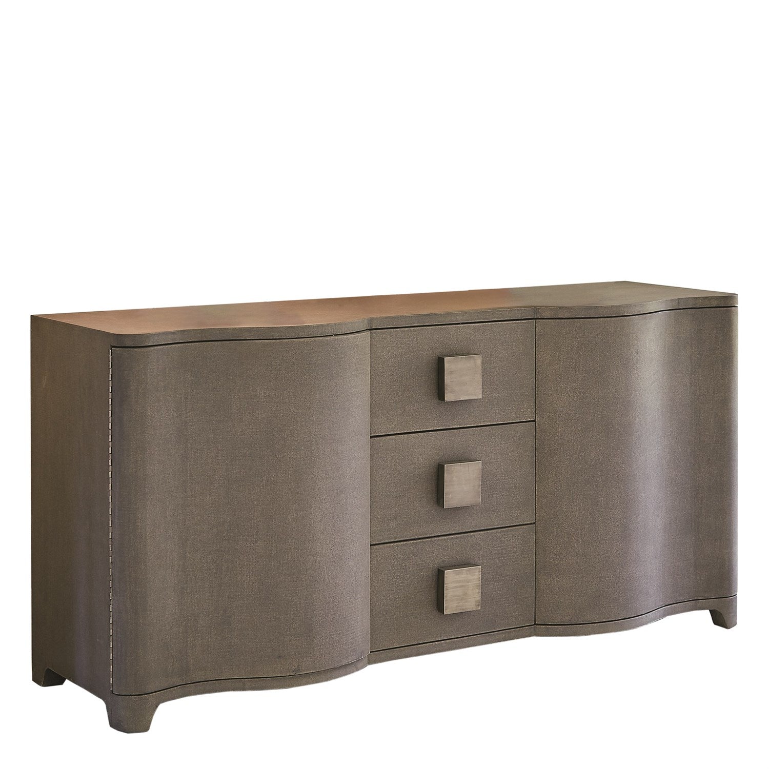 Toile Linen Credenza-Global Views-GVSA-7.20157-Sideboards & CredenzasGrey-1-France and Son