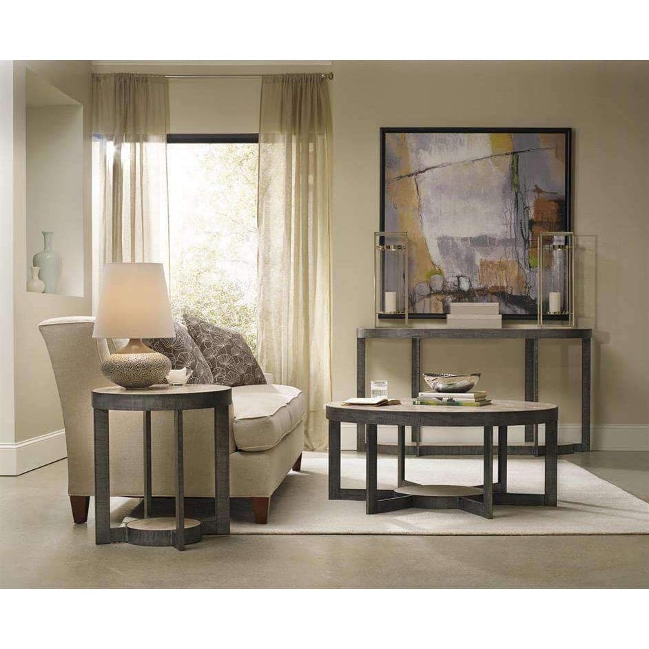 Mill Valley Round End Table-Hooker-HOOKER-5283-80114-Side Tables-3-France and Son