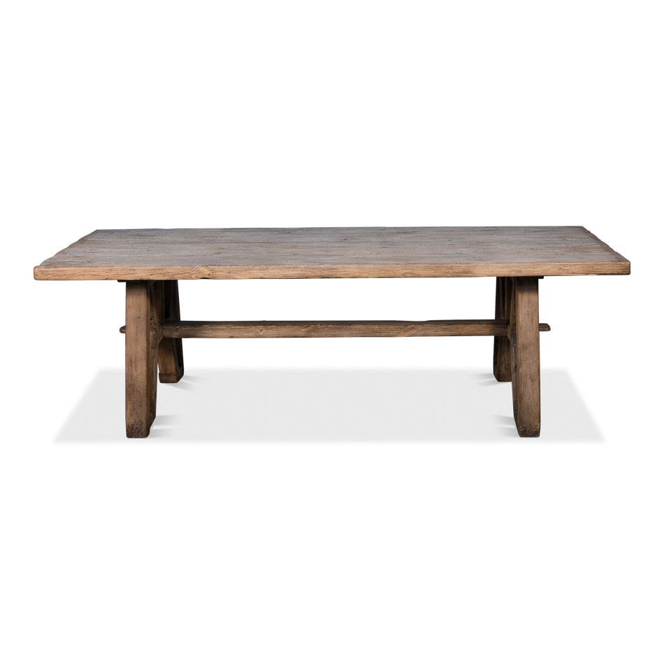 Miner's Camp Dining Table-SARREID-SARREID-52955-Dining Tables-2-France and Son