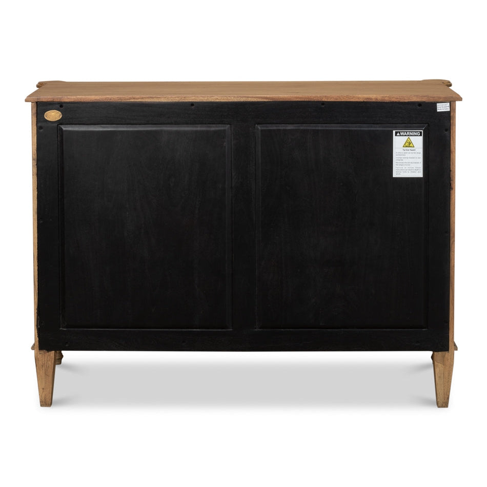 Chamberlain Chest Of Drawers - Driftwood-SARREID-SARREID-53008-Dressers-3-France and Son