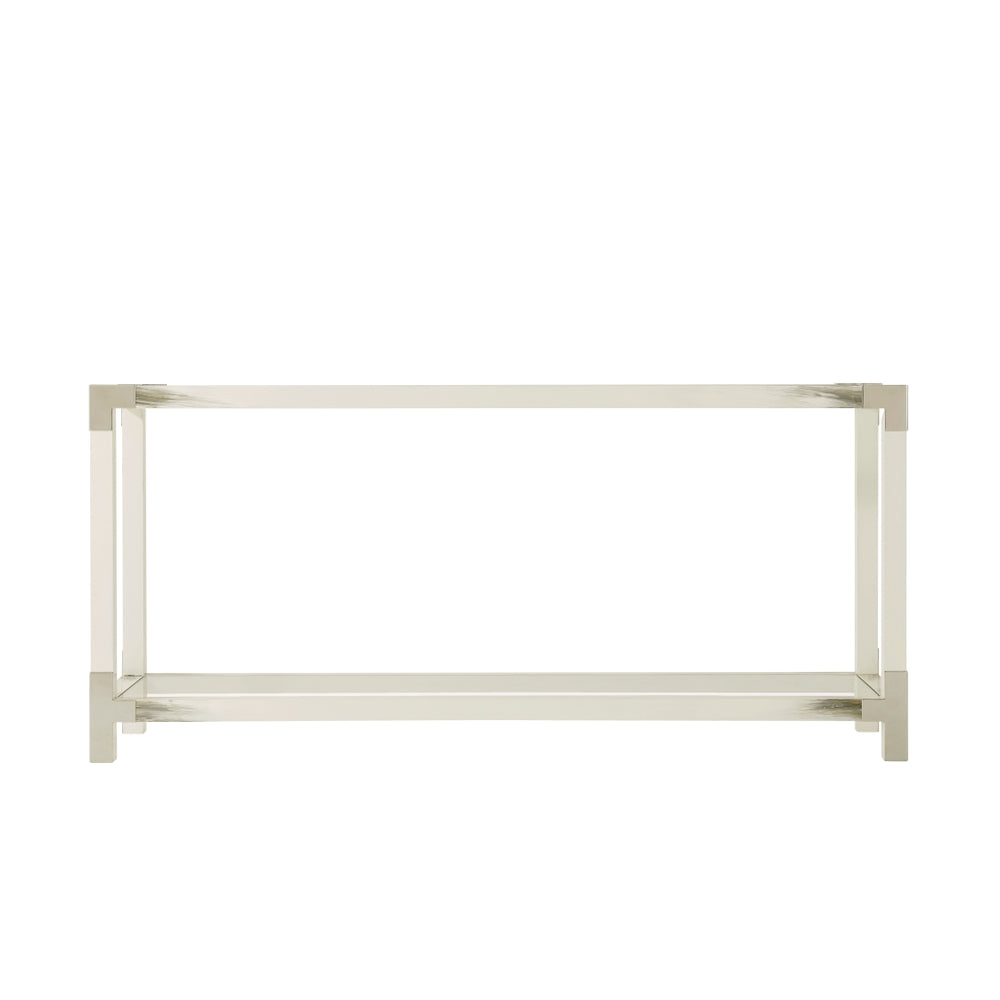Cutting Edge Console Table (Longhorn White)-Theodore Alexander-THEO-5302-117-Console Tables-2-France and Son