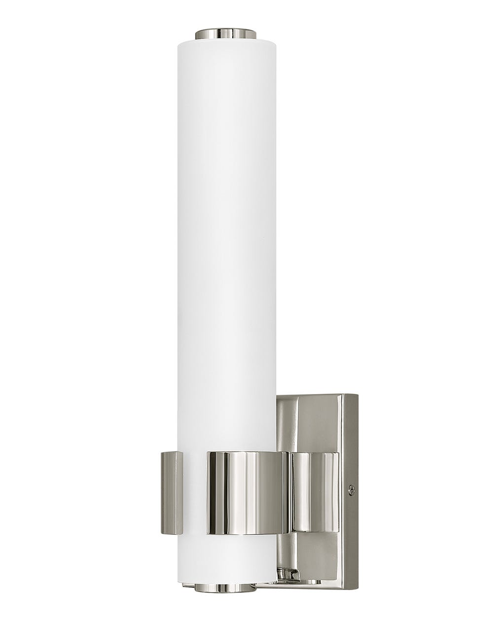 Bath Aiden - Small LED Sconce-Hinkley Lighting-HINKLEY-53060PN-Bathroom LightingPolished Nickel-2-France and Son