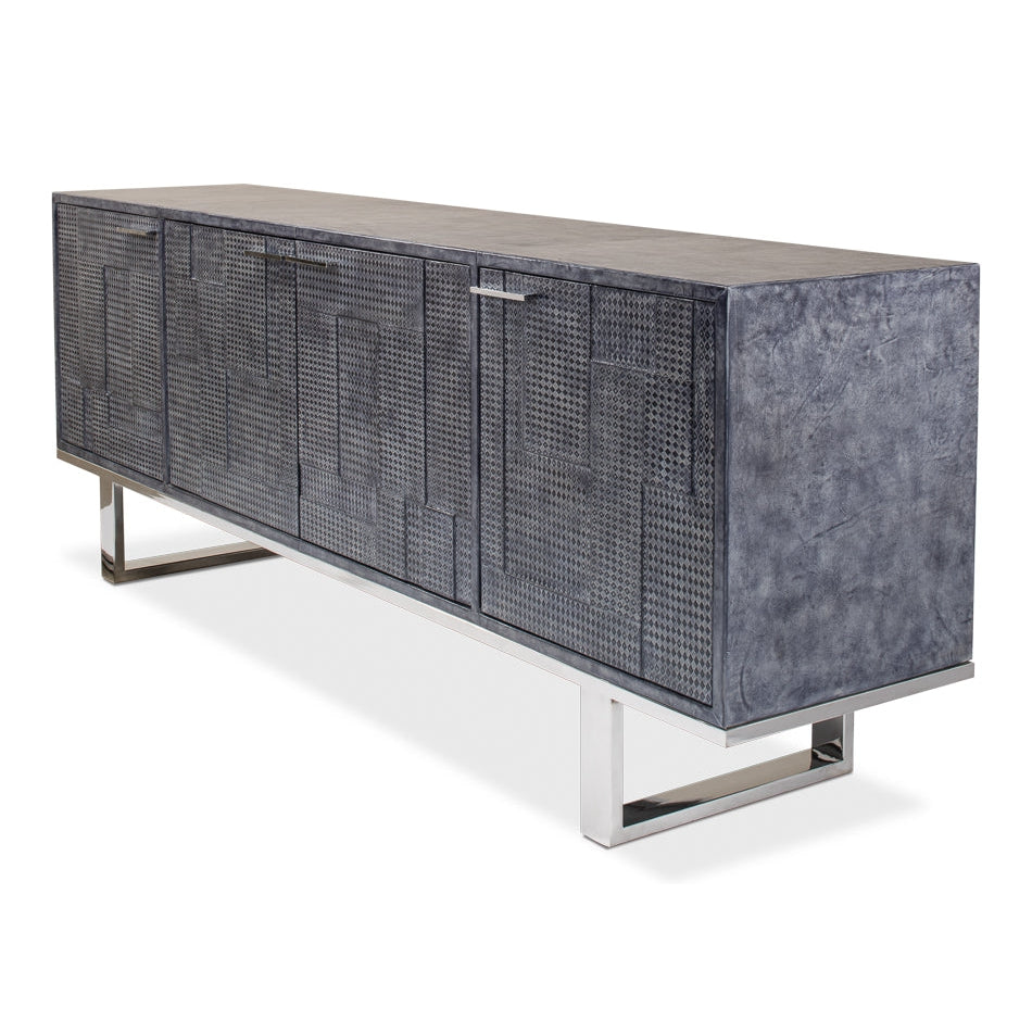 Bronzini Credenza-SARREID-SARREID-53136-Sideboards & Credenzas-4-France and Son