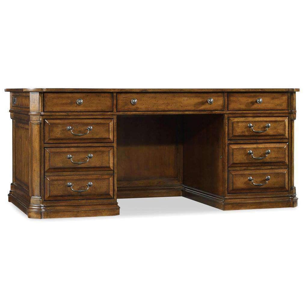 Tynecastle Executive Desk-Hooker-HOOKER-5323-10563-Desks-1-France and Son