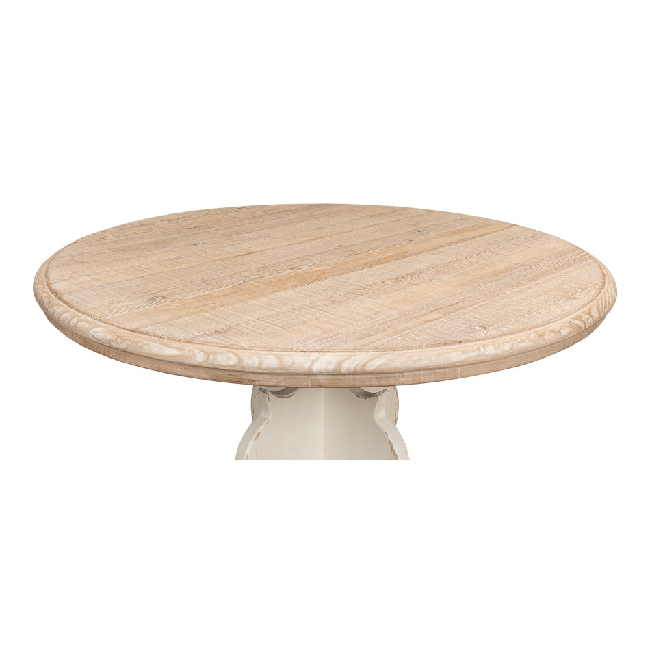 "Looks Like An Antique" Bistro Table-SARREID-SARREID-53233-Coffee Tables-3-France and Son