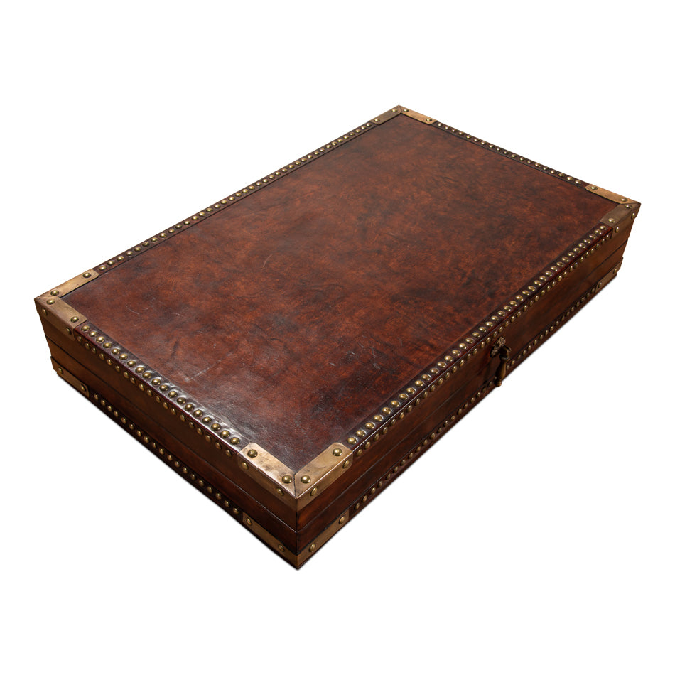 Winchester Leather Box-SARREID-SARREID-53236-Decor-1-France and Son
