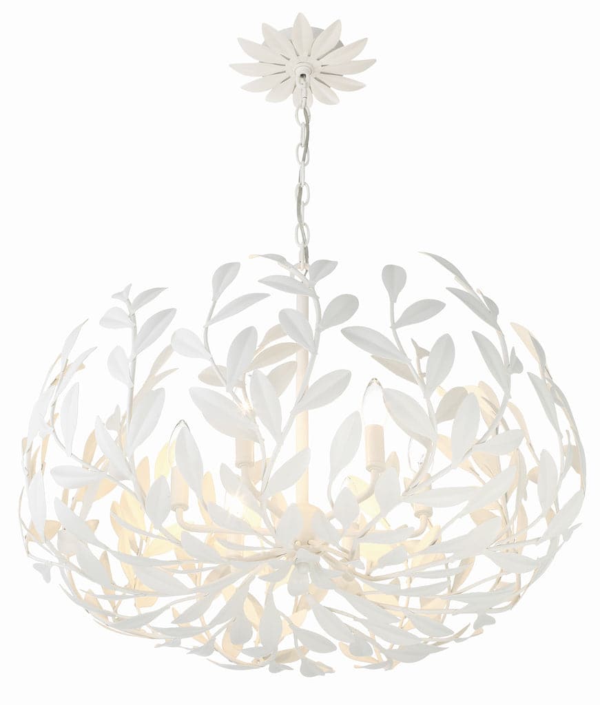 Broche 6 Light Chandelier-Crystorama Lighting Company-CRYSTO-533-GA-ChandeliersGold-8-France and Son