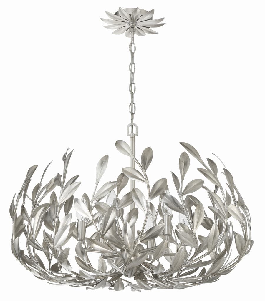 Broche 6 Light Chandelier-Crystorama Lighting Company-CRYSTO-533-GA-ChandeliersGold-11-France and Son