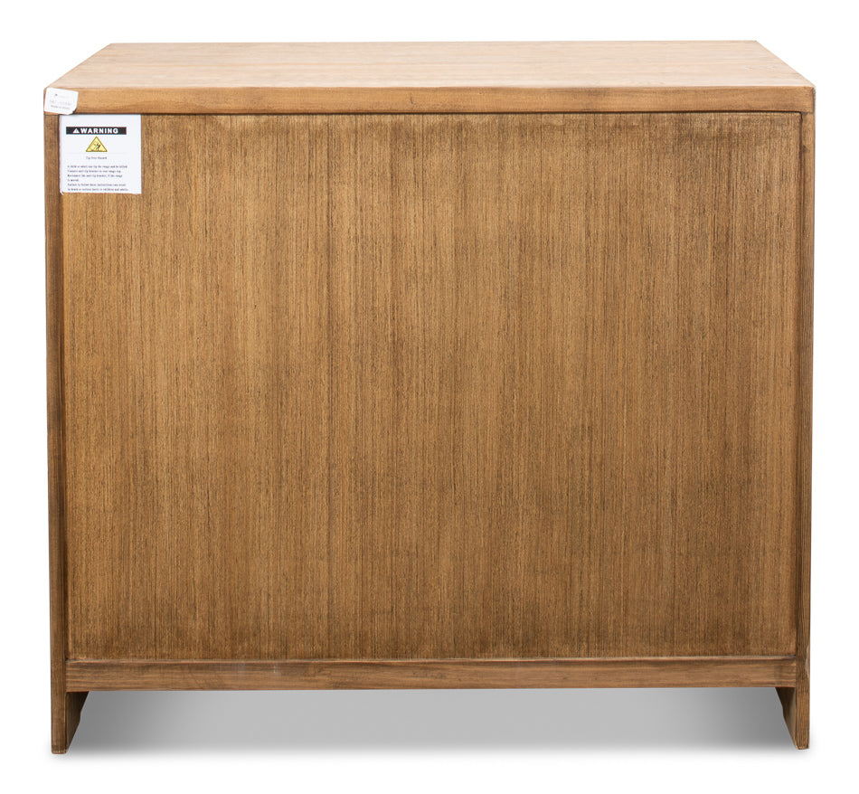 Xander Five Drawer Commode-SARREID-SARREID-53446-Dressers-6-France and Son