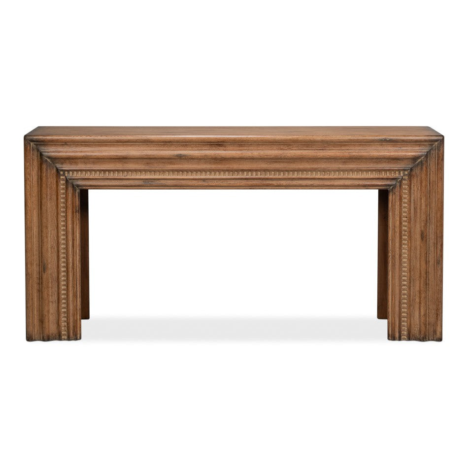 Mantel Console-SARREID-SARREID-53463-2-Console TablesBrown-9-France and Son