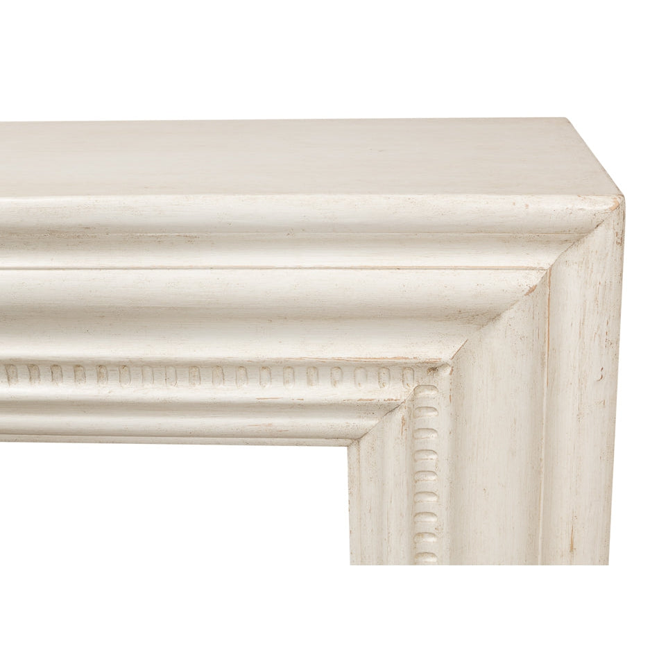 Mantel Console-SARREID-SARREID-53463-1-Console TablesStone Grey-4-France and Son