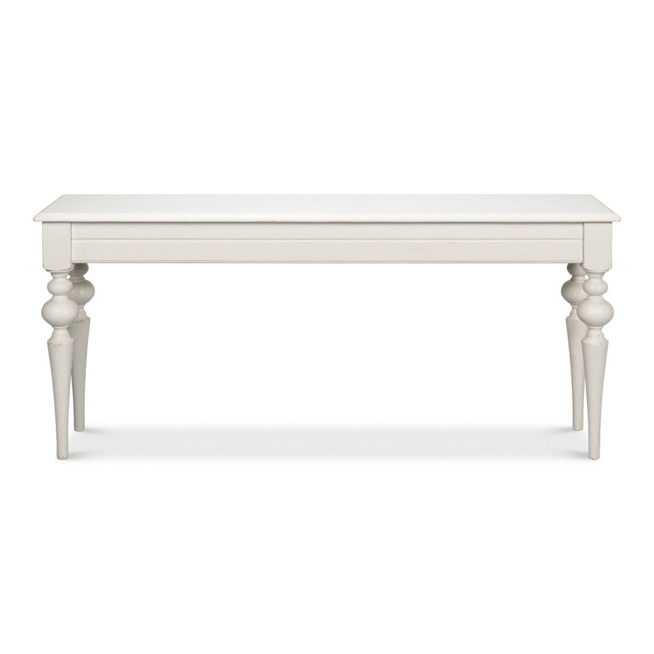 Hudson Console-SARREID-Console TablesAntique White Finish-7-France and Son