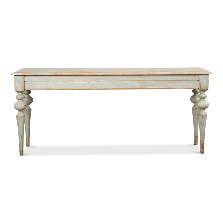 Hudson Console-SARREID-SARREID-53466-4-Console TablesSage Finish-2-France and Son