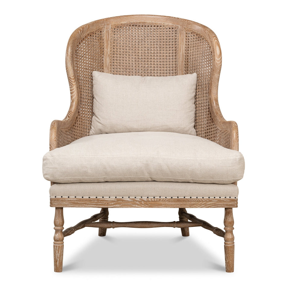 Randolph Wing Chair-SARREID-SARREID-53473-Lounge Chairs-1-France and Son