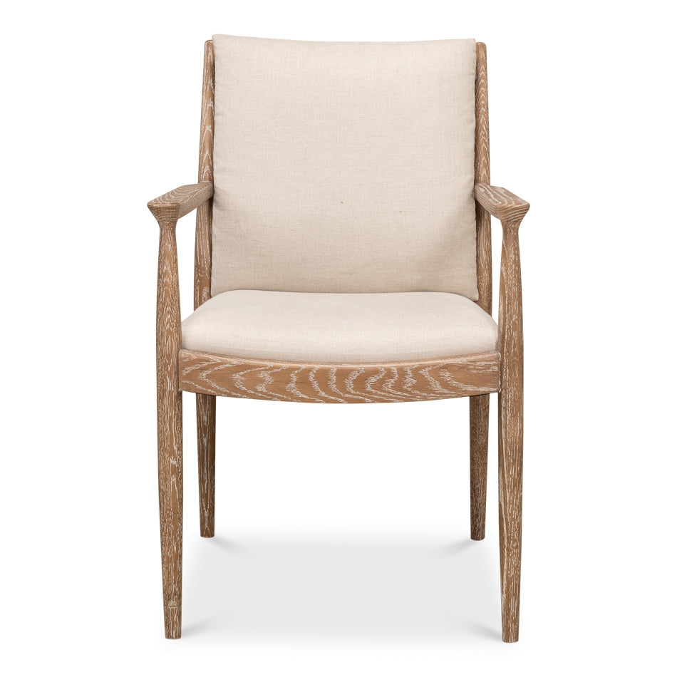 Tugen Armchair-SARREID-SARREID-53474-Outdoor Dining Arm Chair-1-France and Son