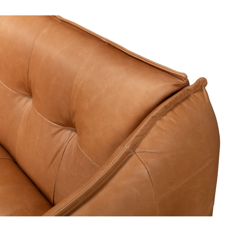 Isaac Leather Sofa-SARREID-SARREID-53480-Sofas-4-France and Son