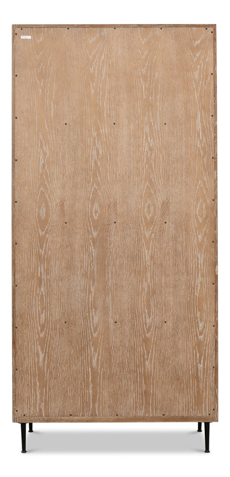 Anton Tall Cupboard-SARREID-SARREID-53481-Sideboards & Credenzas-5-France and Son