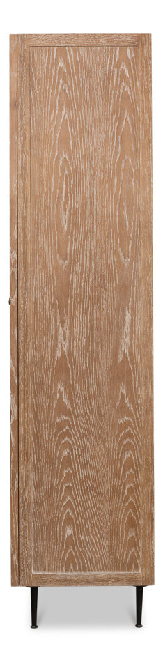 Anton Tall Cupboard-SARREID-SARREID-53481-Sideboards & Credenzas-6-France and Son