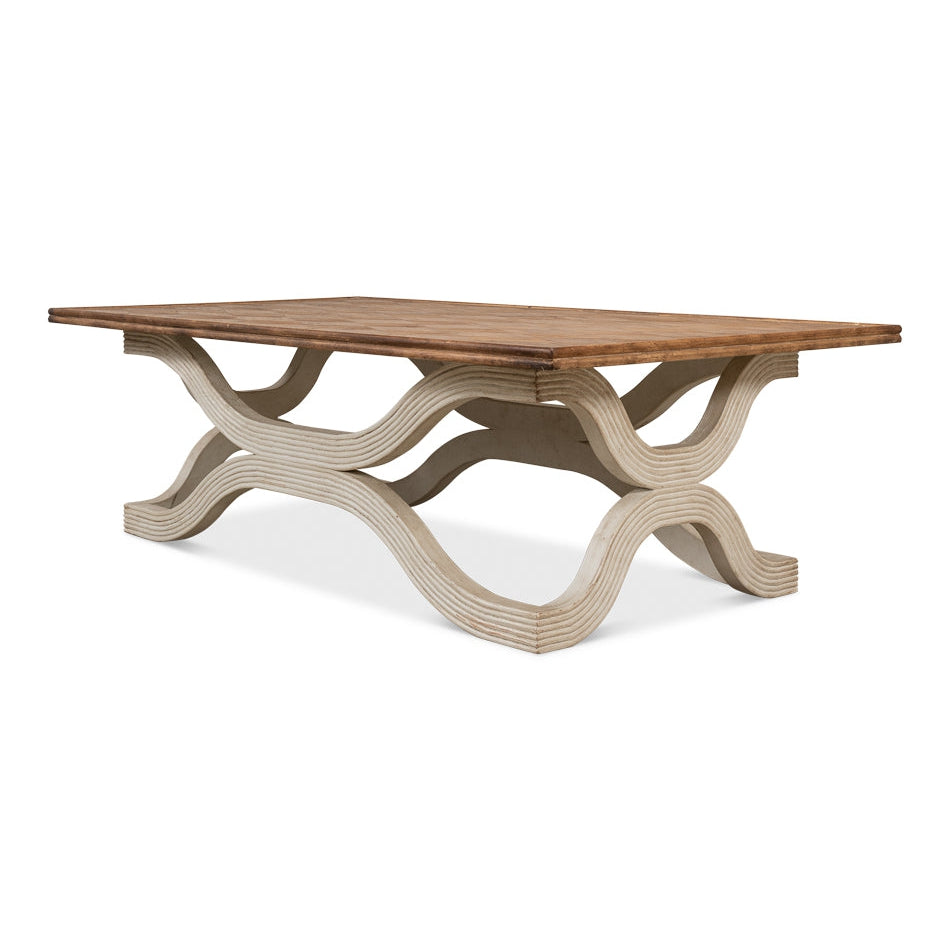 Wavy Coffee Table-SARREID-SARREID-53529-3-Coffee Tables-5-France and Son