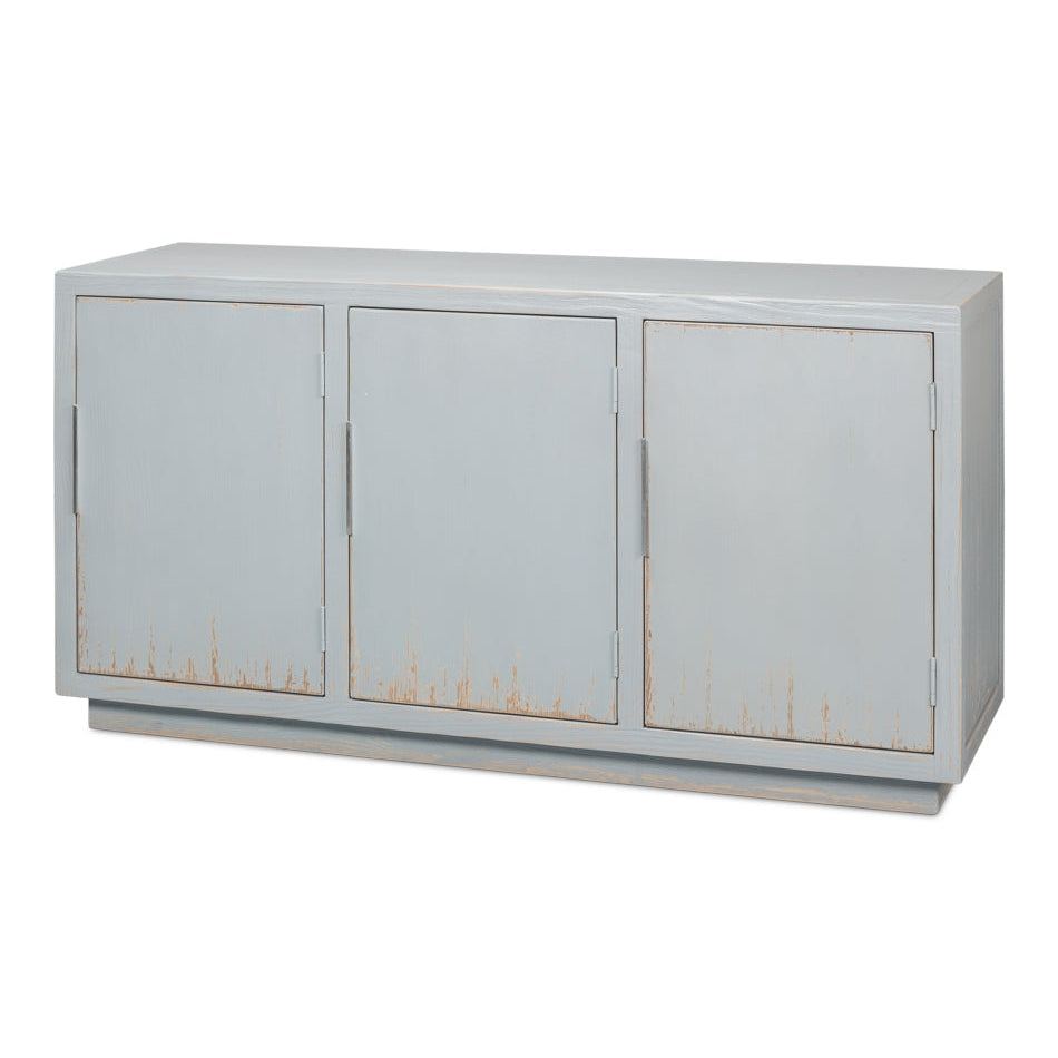 Maldives 3 Door Sideboard-SARREID-SARREID-53541-Sideboards & Credenzas-3-France and Son