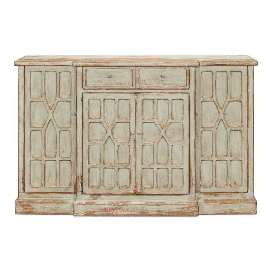 Isla Small Sideboard-SARREID-SARREID-53596-4-Sideboards & CredenzasSage-2-France and Son