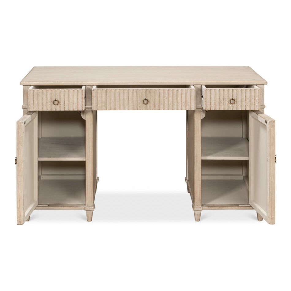 Inspire Desk - Stone Grey-SARREID-SARREID-53616-1-Desks-2-France and Son