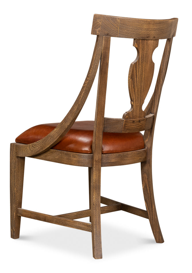 Fireside Vineyards Dining Chair-SARREID-SARREID-53632-J-Dining Chairs-2-France and Son