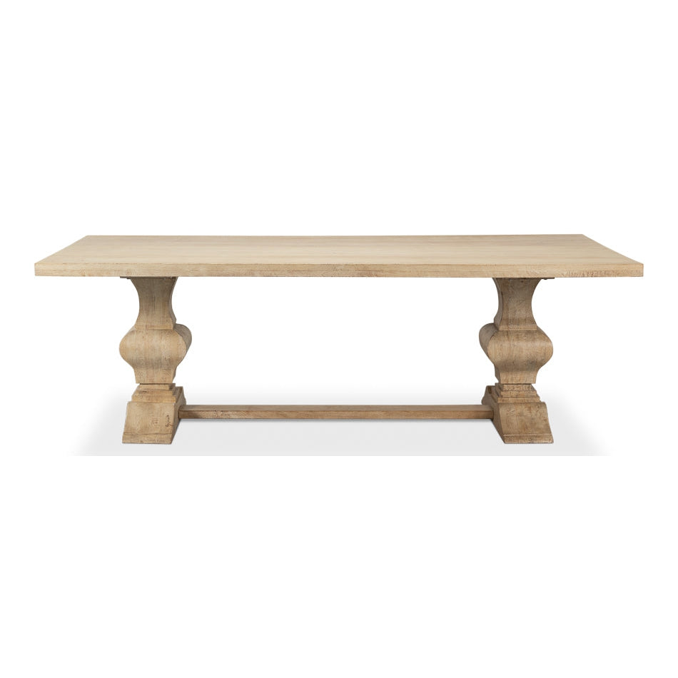 Wesley Dining Table-SARREID-SARREID-53637-Dining Tables-1-France and Son