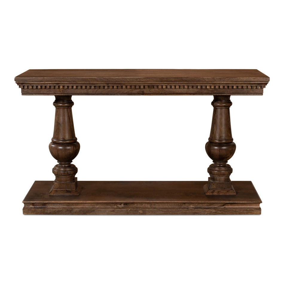 Joshua Console Table-SARREID-SARREID-53645-Console Tables-1-France and Son