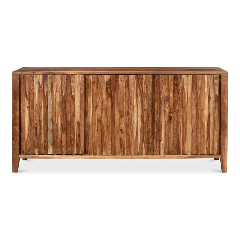 Facet Three Door Sideboard-SARREID-SARREID-53654-Sideboards & Credenzas-1-France and Son