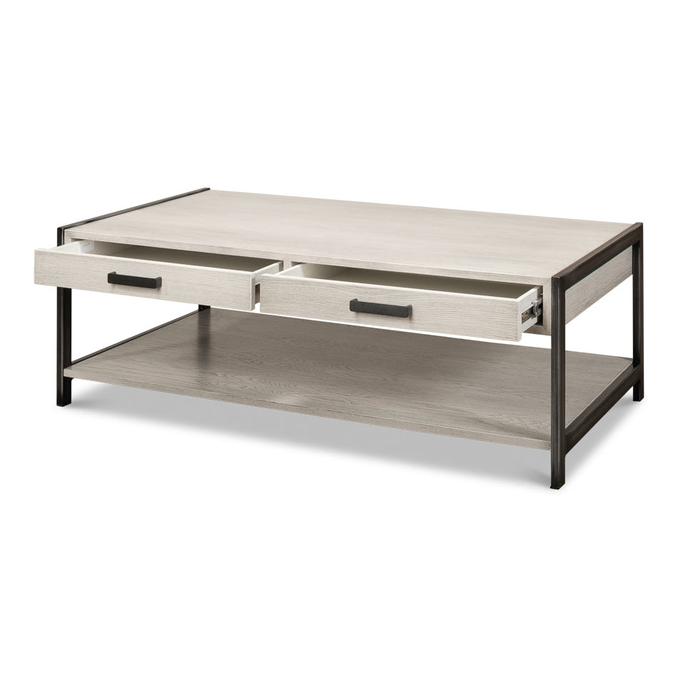 Covet Cocktail Table-SARREID-SARREID-53670-Coffee Tables-2-France and Son