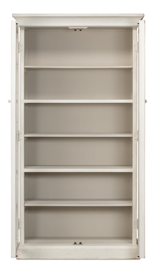 Sonya Bookcase-SARREID-SARREID-53679-3-Bookcases & CabinetsWhite-3-France and Son