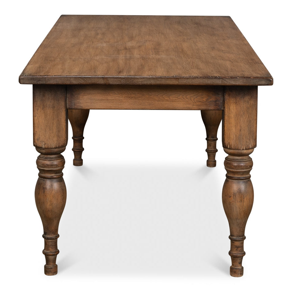 Gabby Dining Table - Brown-SARREID-SARREID-53682-2-Dining Tables-3-France and Son