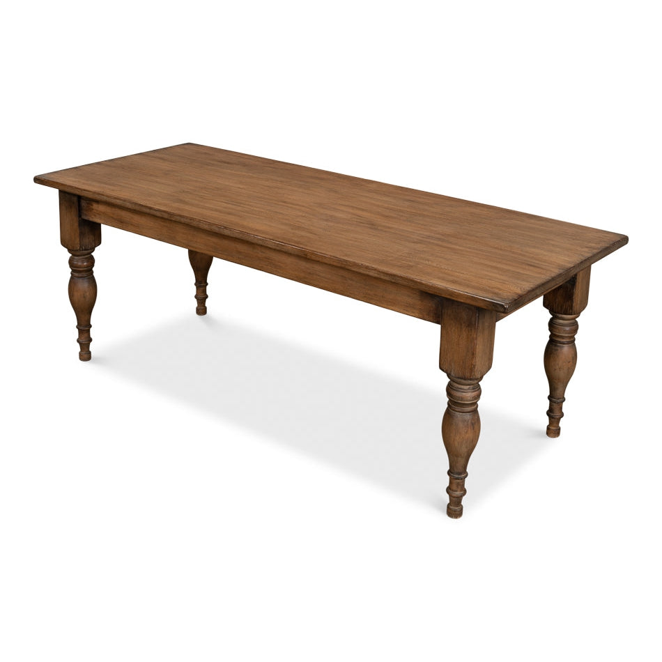 Gabby Dining Table - Brown-SARREID-SARREID-53682-2-Dining Tables-2-France and Son