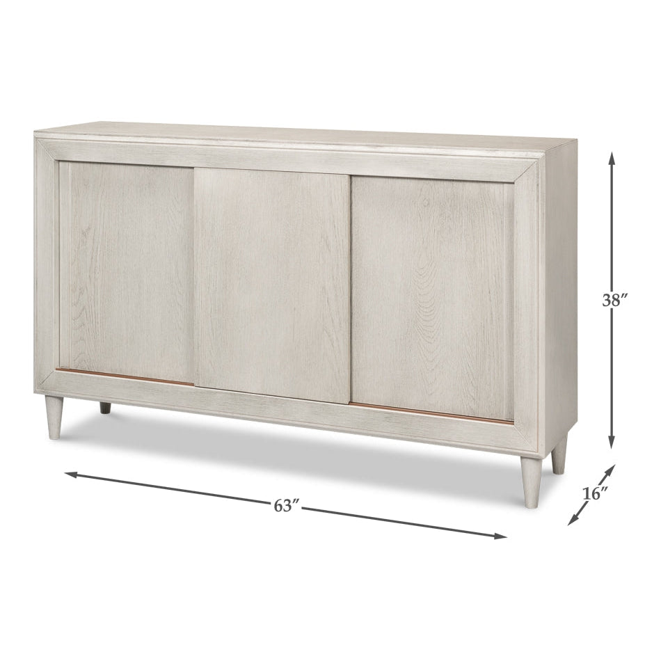 Daraugh Three Door Buffet-SARREID-SARREID-53768-Sideboards & Credenzas-2-France and Son