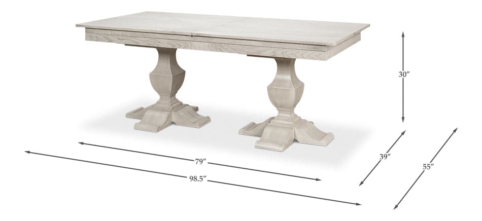 Cambiare Dining Table - Ivory Bianca