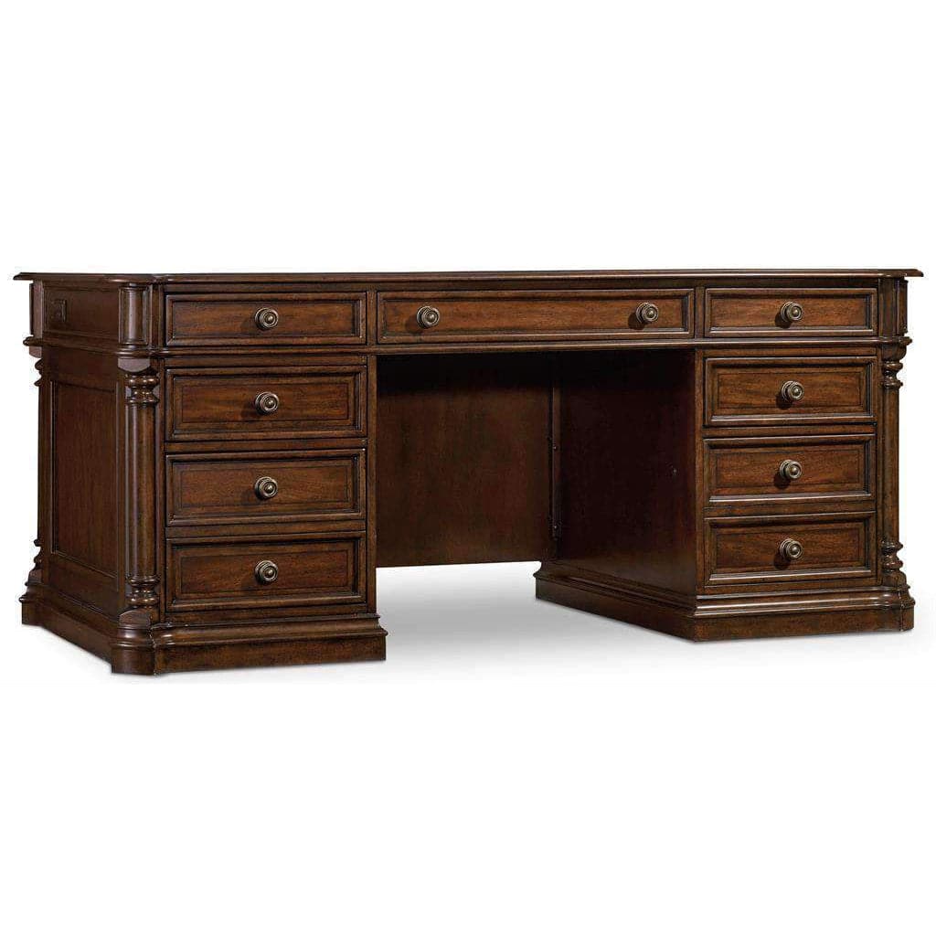 Leesburg Executive Desk-Hooker-HOOKER-5381-10562-Desks-1-France and Son